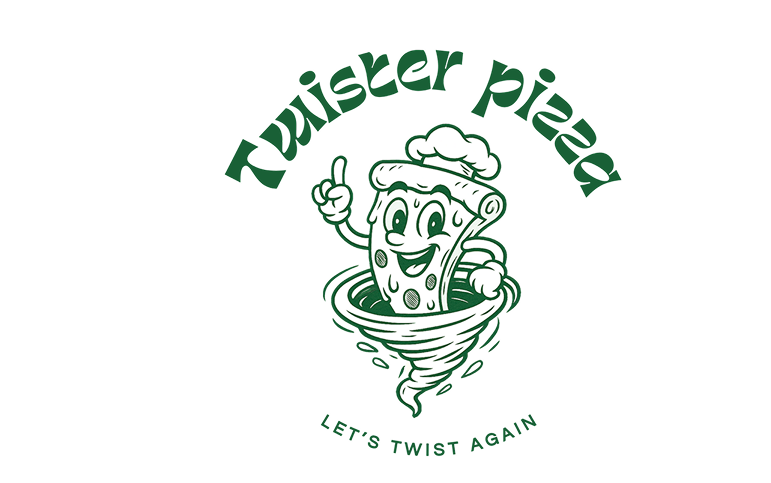 Logo Large Twister Pizza